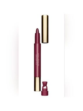 Clarins Joli Rouge Crayon 2-in-1 Define & Fill- 744c Plum